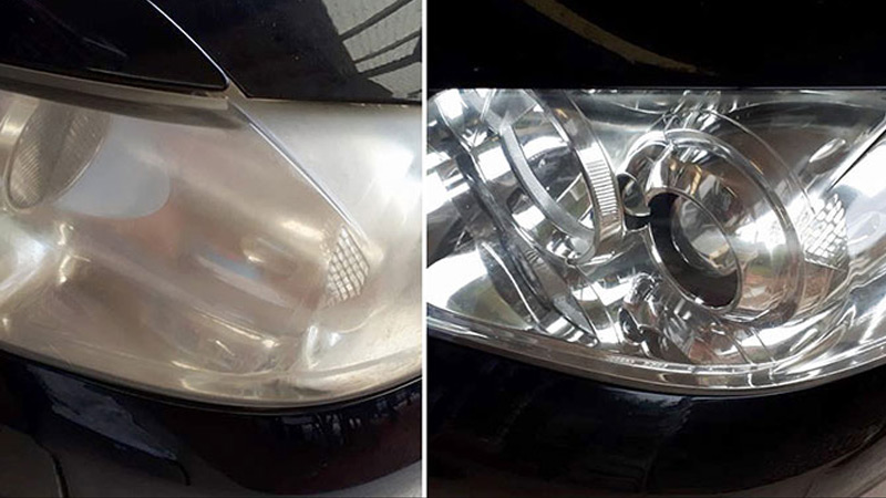 Xử lý đèn ô tô bị hấp hơi nước