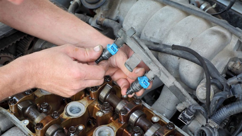 Kiểm tra kim phun nhiên liệu