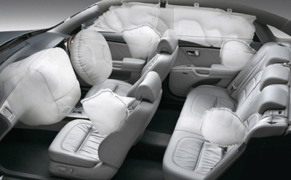 Hệ thống túi khí trên xe hơi phổ biến Hệ thống túi khí trên xe hơi phổ biến